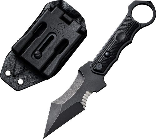 Alledge International Civivi Knives C20037B-1 Orthrus 3.76in Fixed Karambit view 2