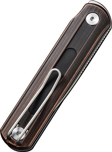 Civivi Knife Foldis 2.67in BLK Hand Rubbed Copper/Silver