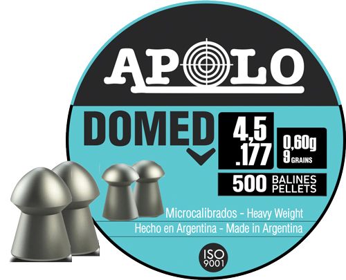 Escort Shotguns Hatsan Apolo Domed Air Rifle Pellets 177 Cal 9 gr 500/ct