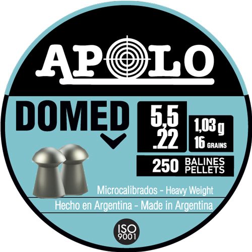 Escort Shotguns Hatsan Apolo Domed Air Rifle Pellets 22 Cal 16 gr 250/ct