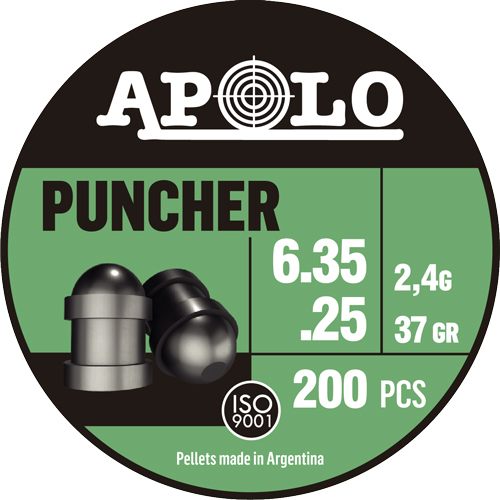 Apolo Pellets Hatsan 25 Puncher 37GR 200 Pack