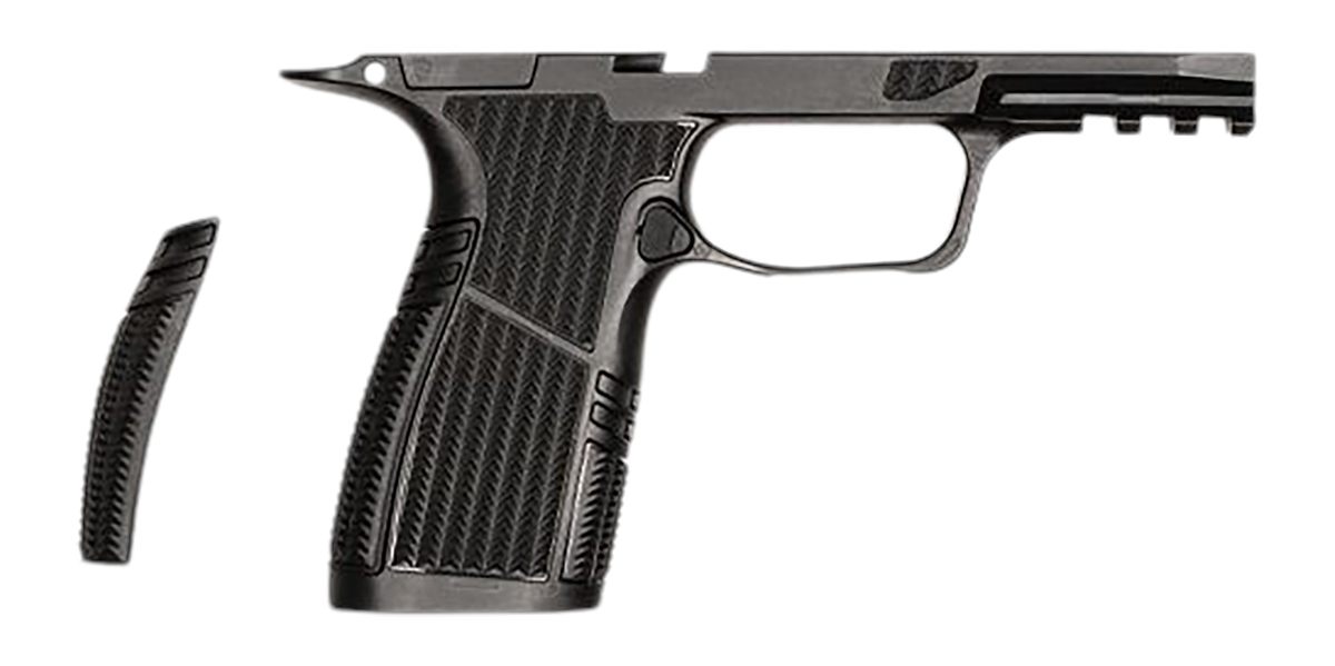 Tyrant CNC TDP365GRMMACROBLK X-Macro Grip Module Black Fits Sig P365