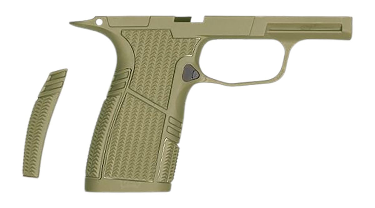 TYRANT CNC SIG P365 GRIP MODULE SNUB SIZE OD GREEN