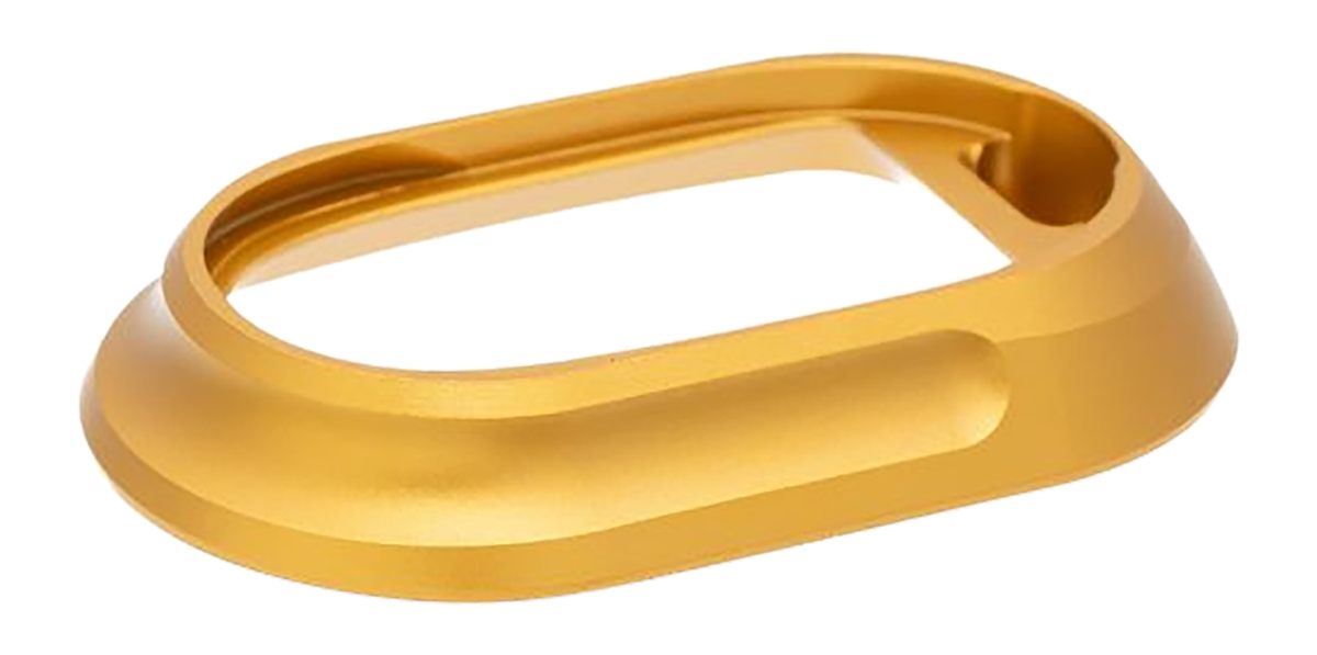 Tyrant CNC TDMPMWFSGOLD Full Size Magwell Fits S W M P 9/40 Gold 6061 Alumi