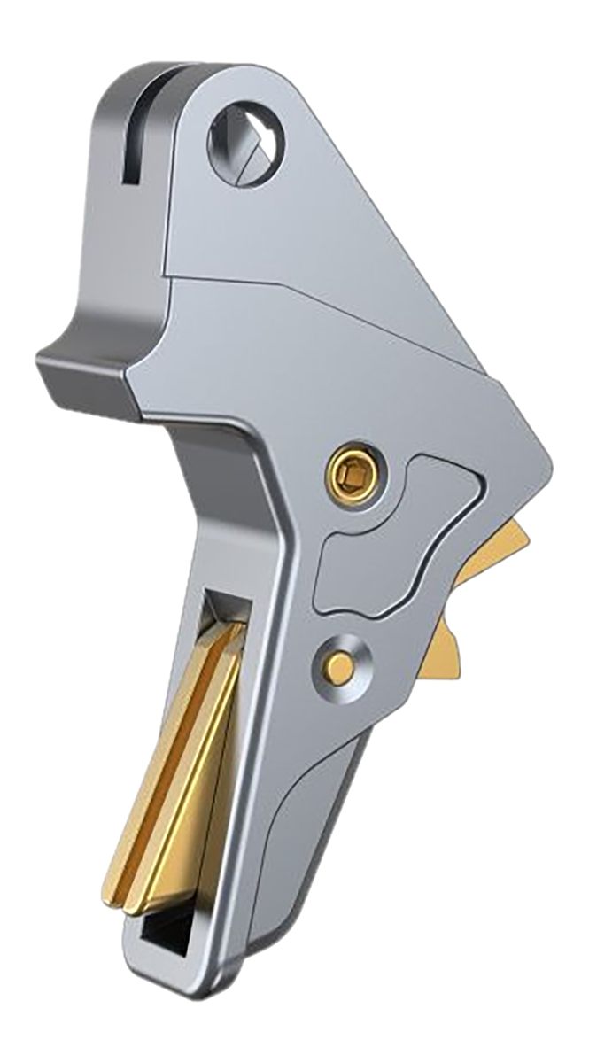 Tyrant CNC TDMPTRIGFSCGREY/GOLD Gray Fits S W M P Full-Size Compact