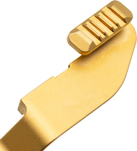 Tyrant CNC TDHCATSCLGOLD Hellcat Extended Slide Release Gold Stainless Stee view 2
