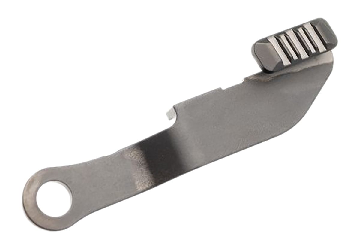 Tyrant CNC TDHCATSCLGREY Extended Slide Release Springfield Hellcat Pro Matte Grey Steel Pistol