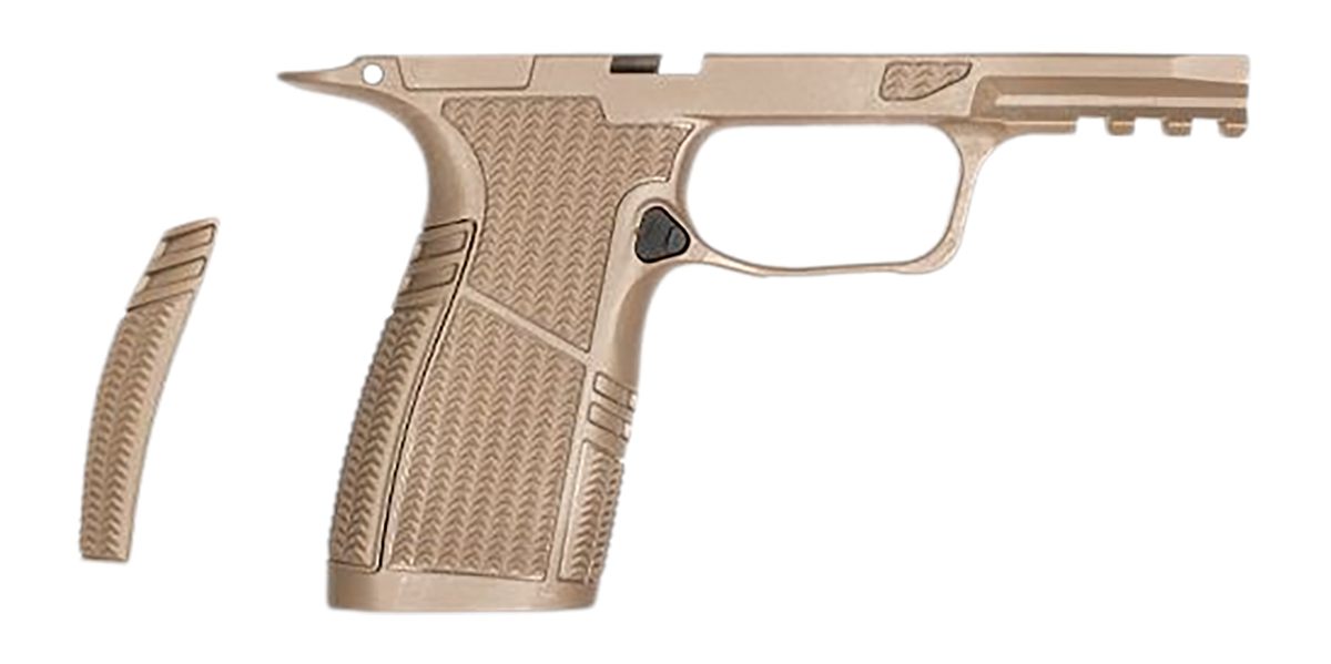 Tyrant CNC TDP365GRMMACROFDE Snub Nose Grip Module FDE Fits Sig P365