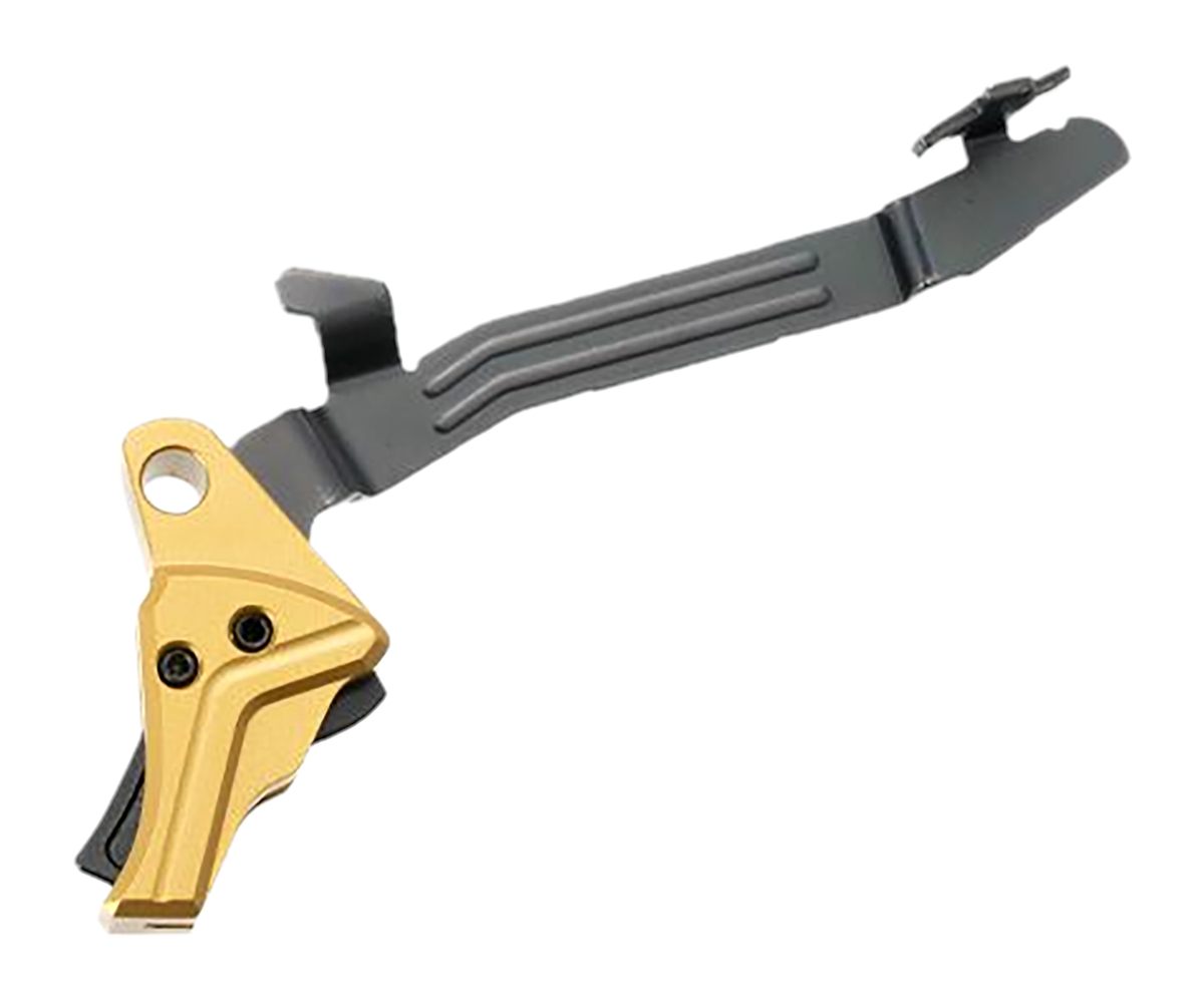 Tyrant CNC TDG43TRIGGOLDBLKBAR I.T.T.S Gold/Black Fits Glock 43/43x/48