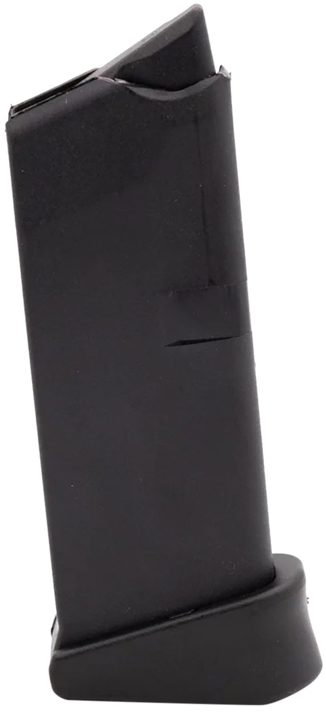 GLOCK Factory Original 43 Magazine w/EXT Finger Black Polymer Rest 9mm Luge