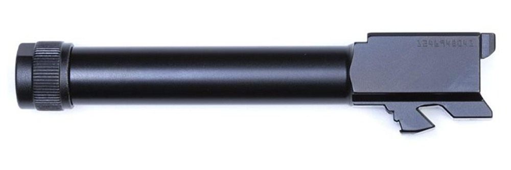 Glock Factory 19/19x/45 Gen5 Handgun Barrel RH 9mm Luger 1/2x28 Threaded Bl view 3