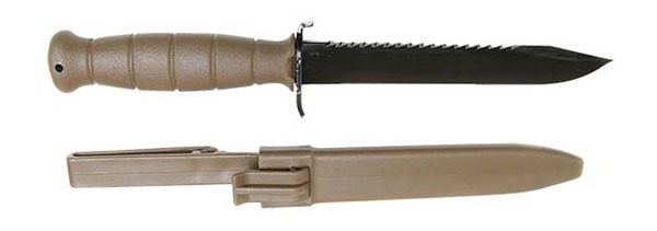 Glock KD039179 Fixed Field Knife w/Saw 6.5in Blade 11.4in Overall FDE view 3