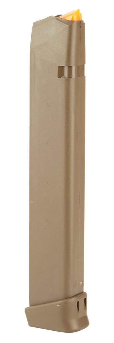Glock 47463 G17/34 33rd 9mm Luger 17/19/26/34/45 Flat Dark Earth Polymer