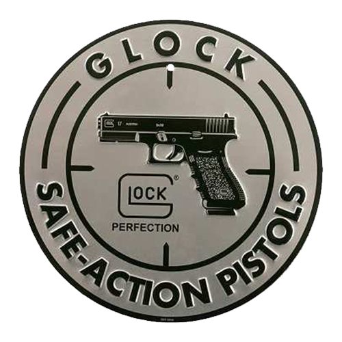 Glock AD00060 Glk Safe Action Aluminum Sign Hunting Shooting Equipment view 2