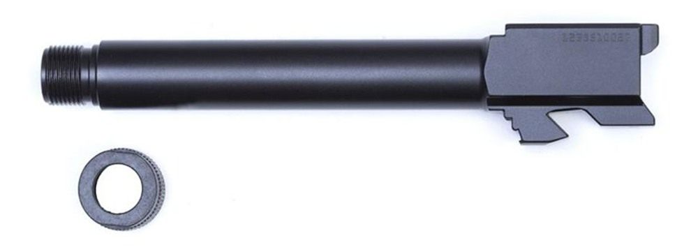 Glock Factory 17 Gen4 Handgun Barrel RH 9mm Luger 1/2x28 Threaded Black view 3