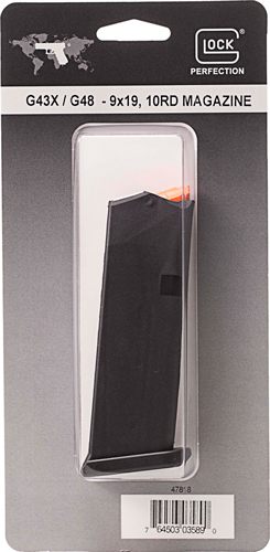 GLOCK 47818 10rd 9mm Luger Fits 43X/48 Black Polymer view 3