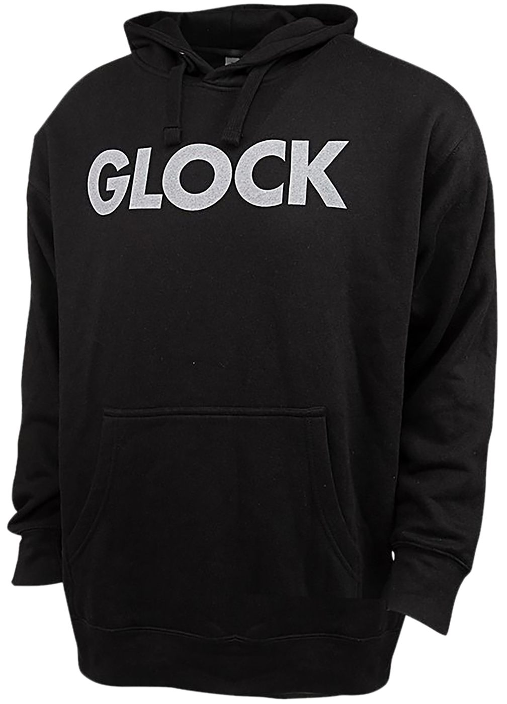 Glock Traditional Type Font Hoodie, Black, 3X-Large