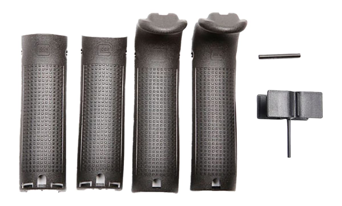 GLOCK 30819 Backstrap/Beavertail Set Compatible w/ 20/21/40/41 Black Polyme