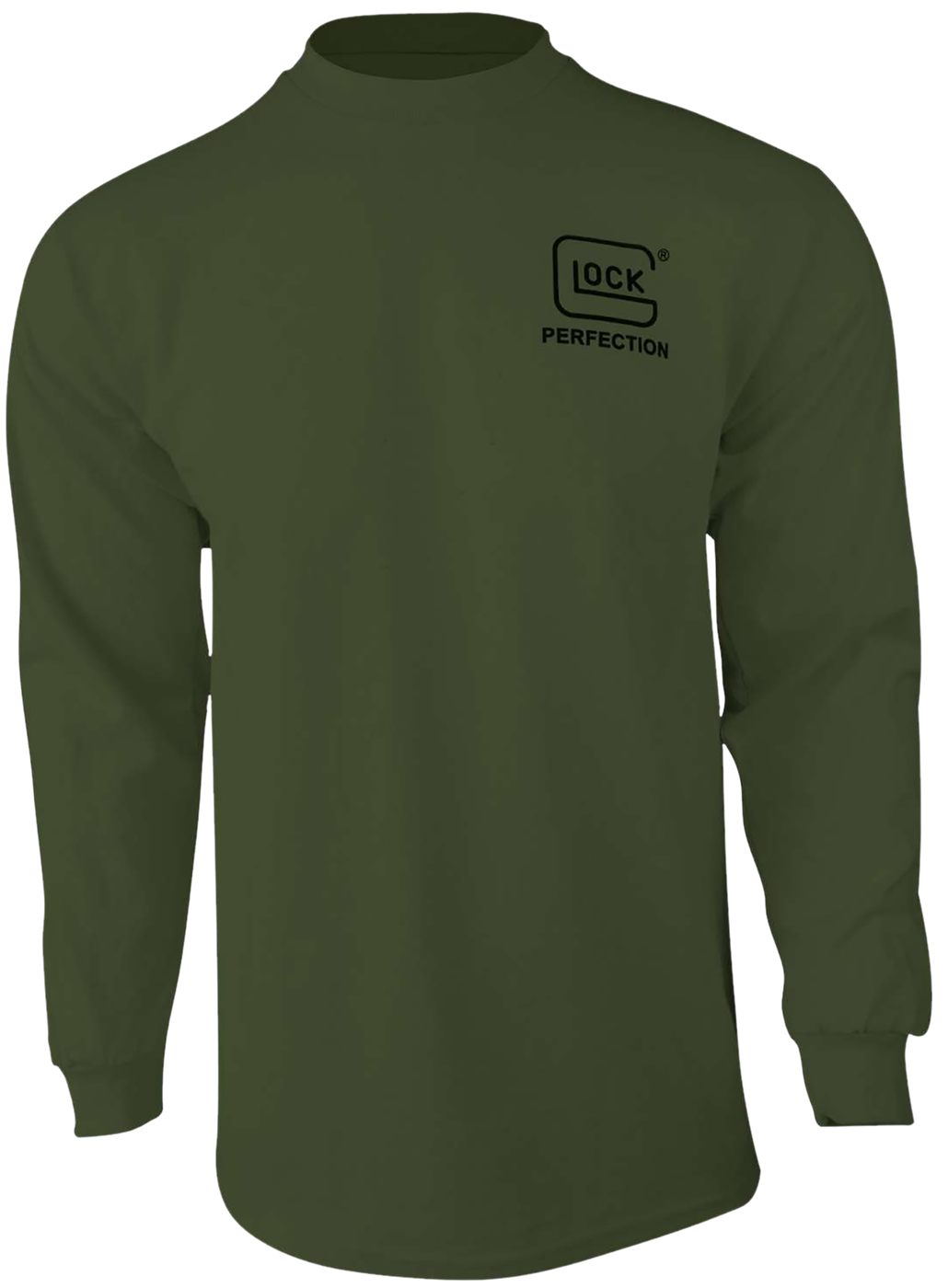 GLOCK AP96067 Born In Austria Military Green Pre-Shrunk Cotton Long Sleeve
