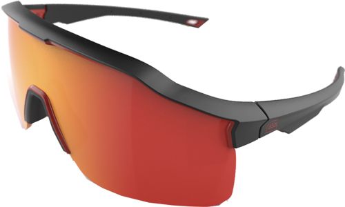 Glock AS41039 Safe Action Tactical Glasses Red Mirror Lens Black view 2