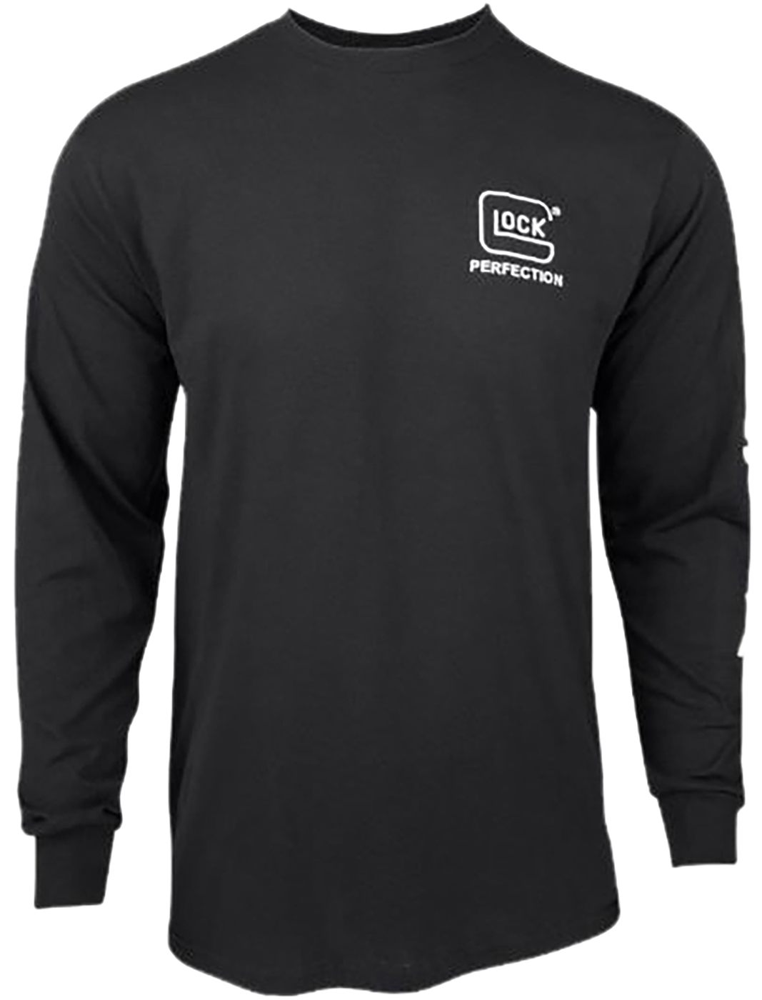GLOCK AP96103 Perfection Long Sleeve Tee Black Pre-Shrunk Cotton 3XL