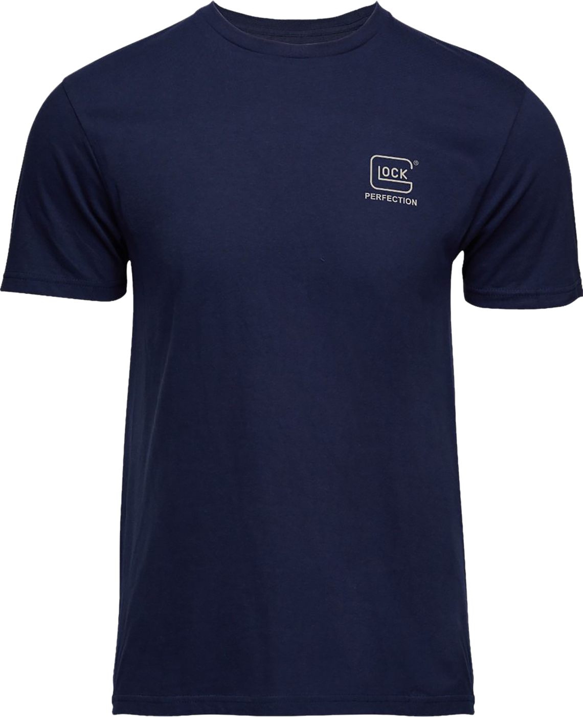 GLOCK AP96193 Strong Tee Navy Ringspun Cotton Short Sleeve Small