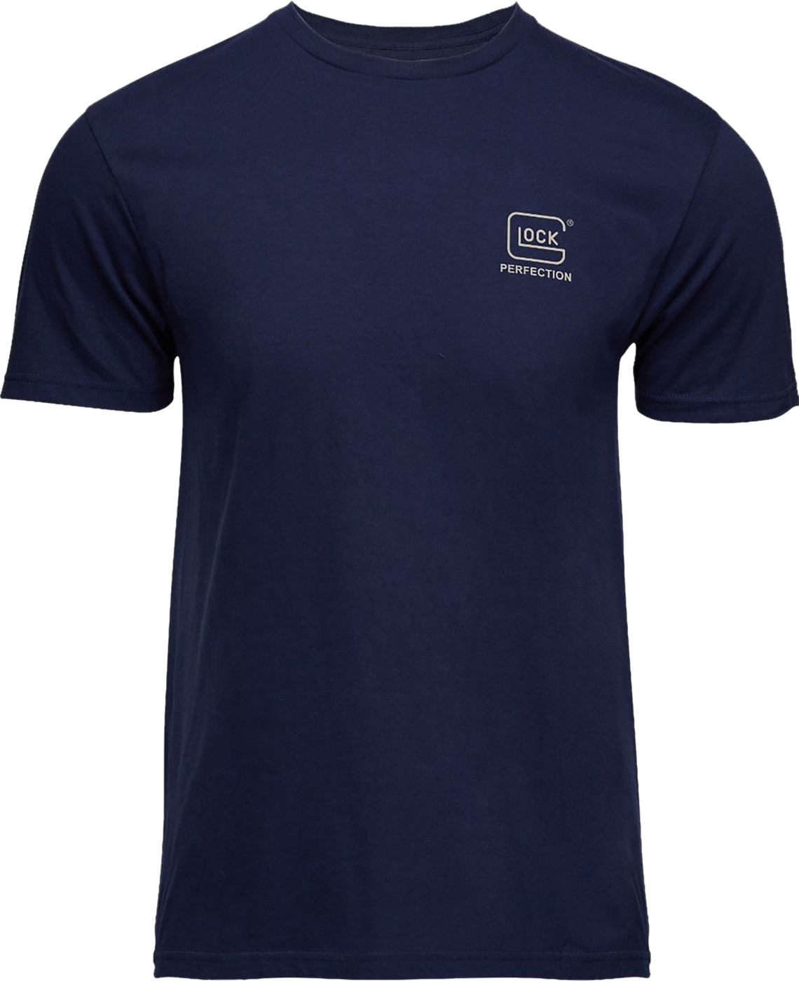 Glock AP96195 Strong Tee Navy Ringspun Cotton Short Sleeve Large