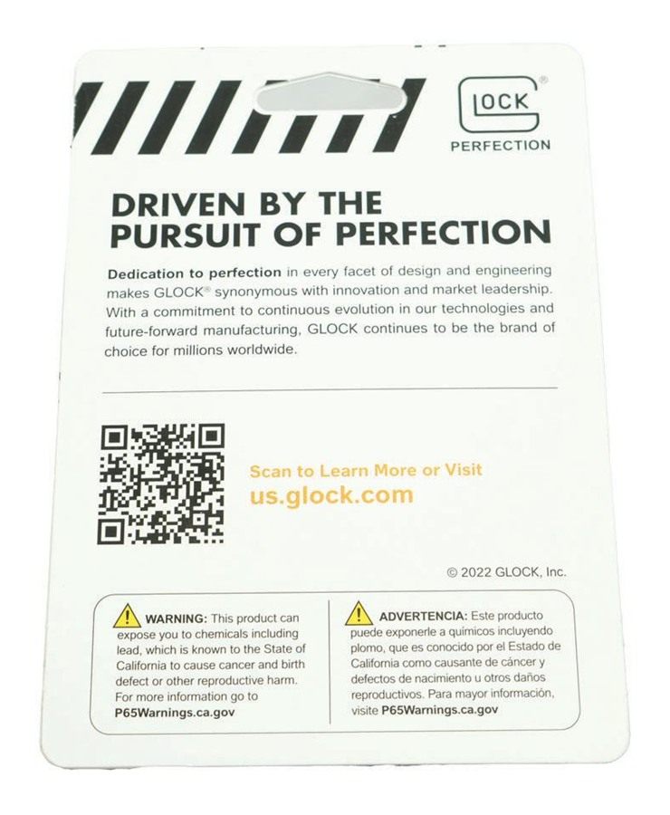 Glock Factory Thread Protector for 9mm Luger G19/G17/G34 Gen 4/5 Black Pkg