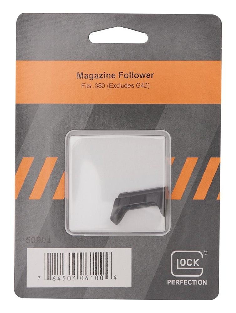Glock Factory Magazine Follower .380 Excludes G42 Black
