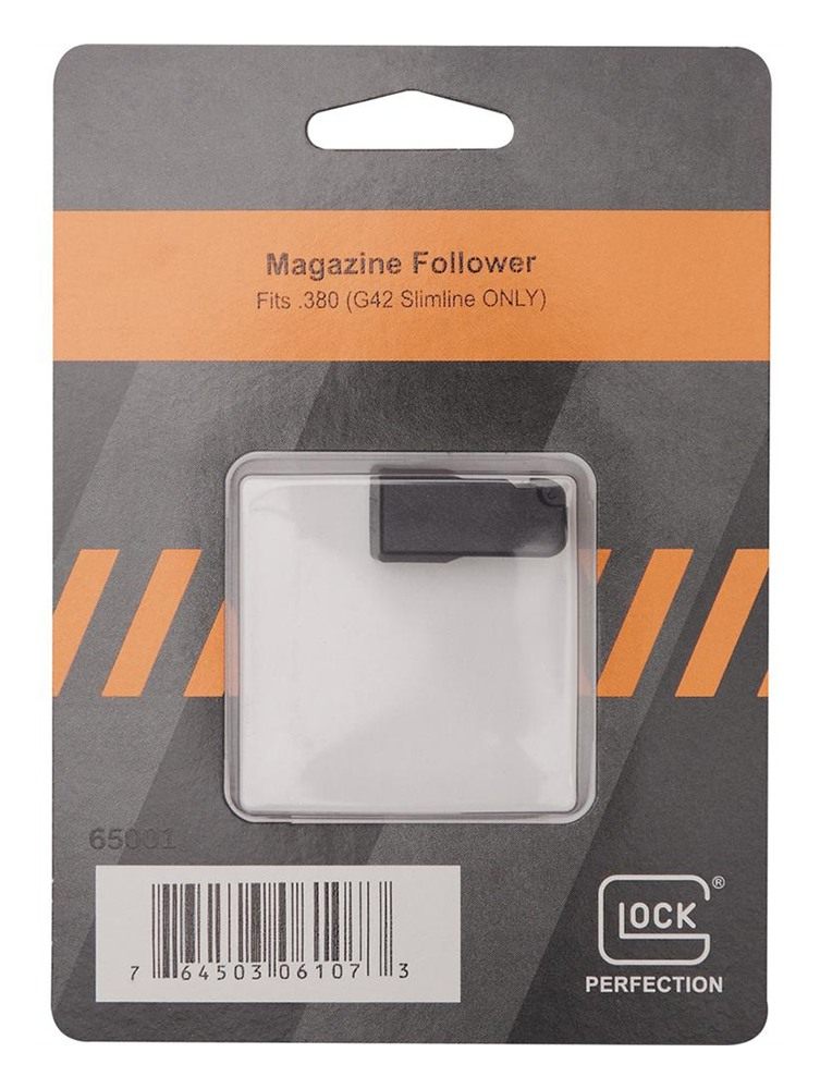 Glock Factory Magazine Follower .380 G42 Slimline Only Black