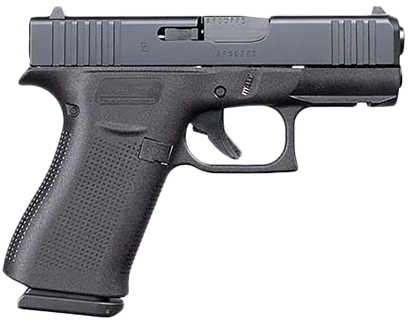 GLOCK UX4350201FR G43X Sub-Compact 9mm Luger 10+1 3.41in Black GMB Barrel