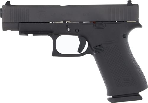 GLOCK UA4850201FR G48 Gen5 Slim Compact 9mm Luger 10+1 4.17in Black Steel B view 3