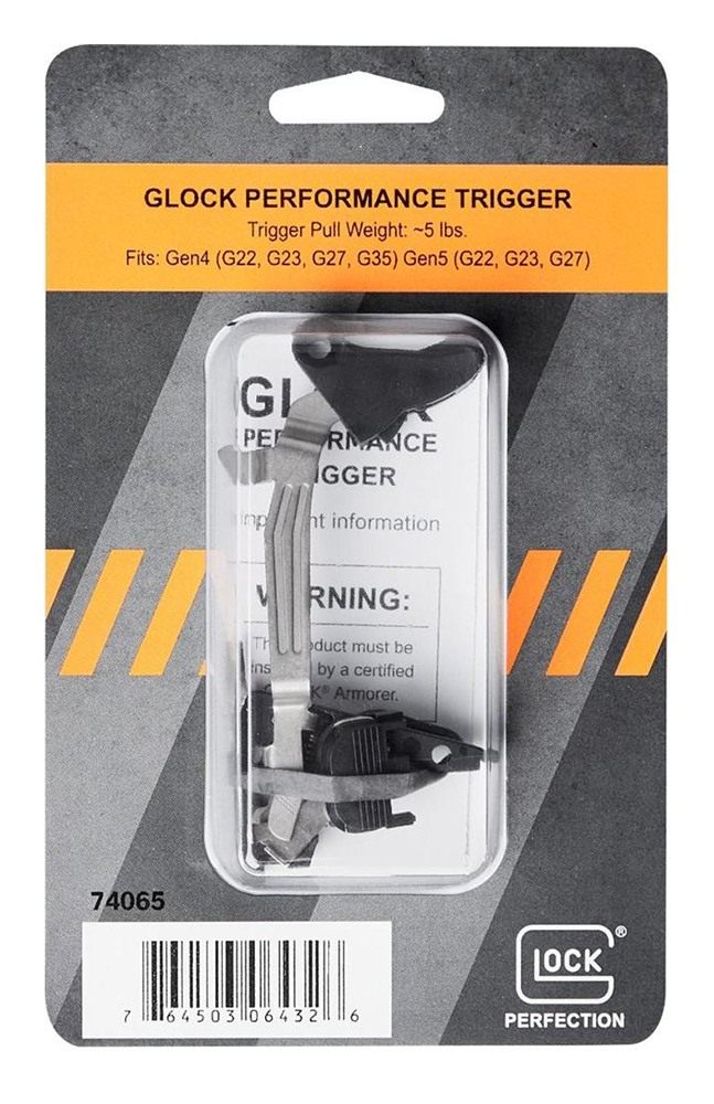 GLOCK 74065 Performance Trigger 40 S W Flat Faced Fits view 2