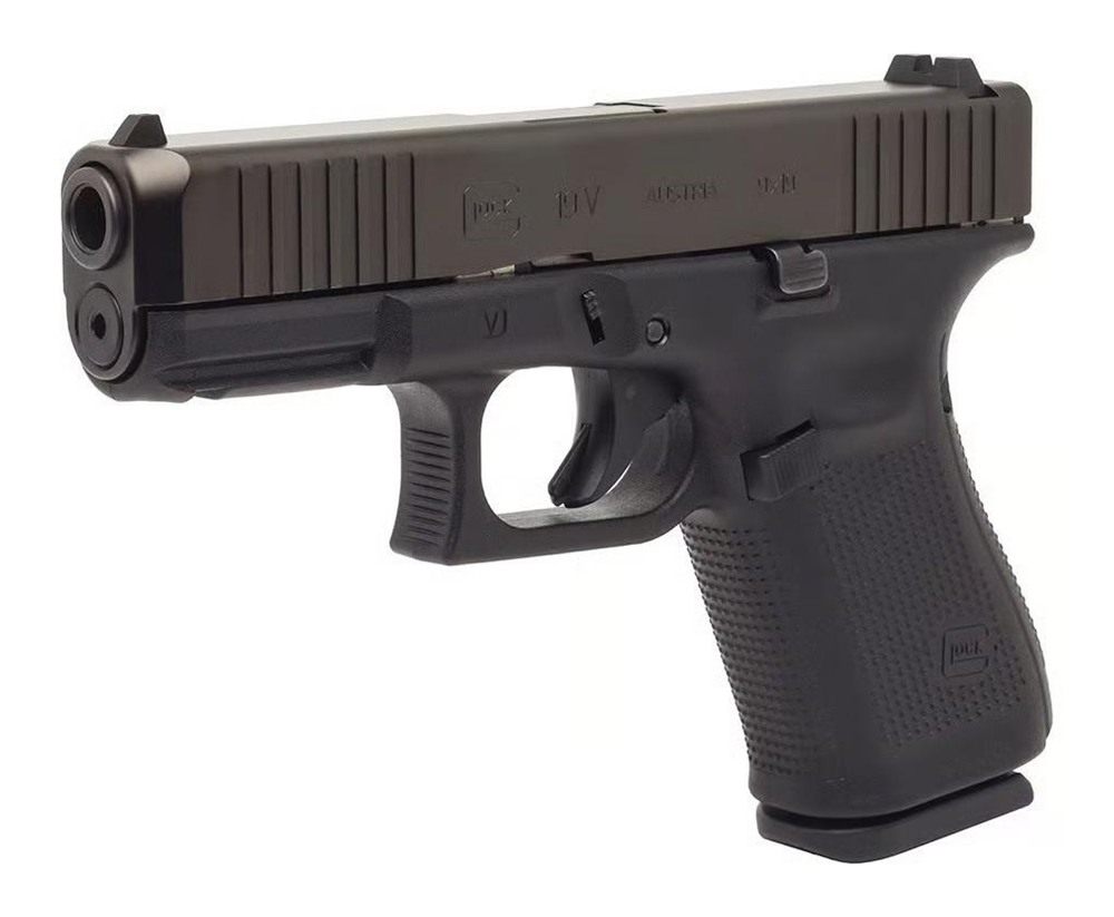 GLOCK PV1950203 G19 V Compact 9mm Luger 15+1 4.02in Black Barrel Steel Serr view 3