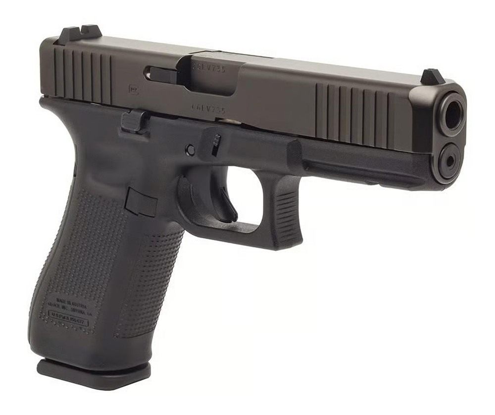 GLOCK PV1950201 G19 V Compact 9mm Luger 10+1 4.02in Black Barrel Steel Serr view 2