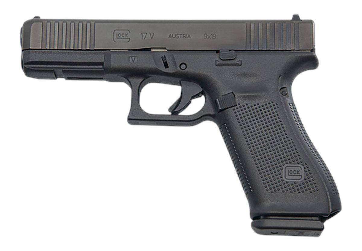 GLOCK PV1750201 G17 V Standard 9mm Luger 10+1 4.49in Black GMB Barrel, nDLC view 2