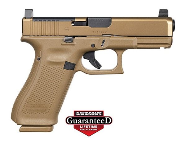 GLOCK 19X V 9MM Pistol 4in FDE GNS 1-17RD 2-19RD Mags