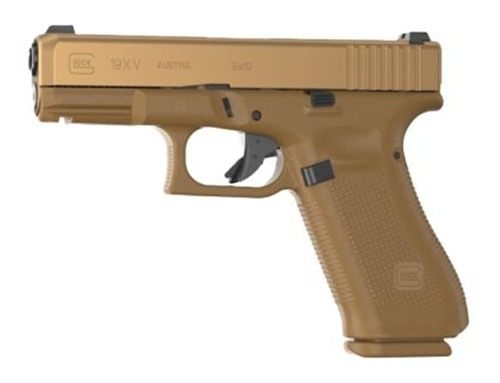GLOCK 19X V 9MM Pistol 4in FDE GNS 1-17RD 2-19RD Mags view 2