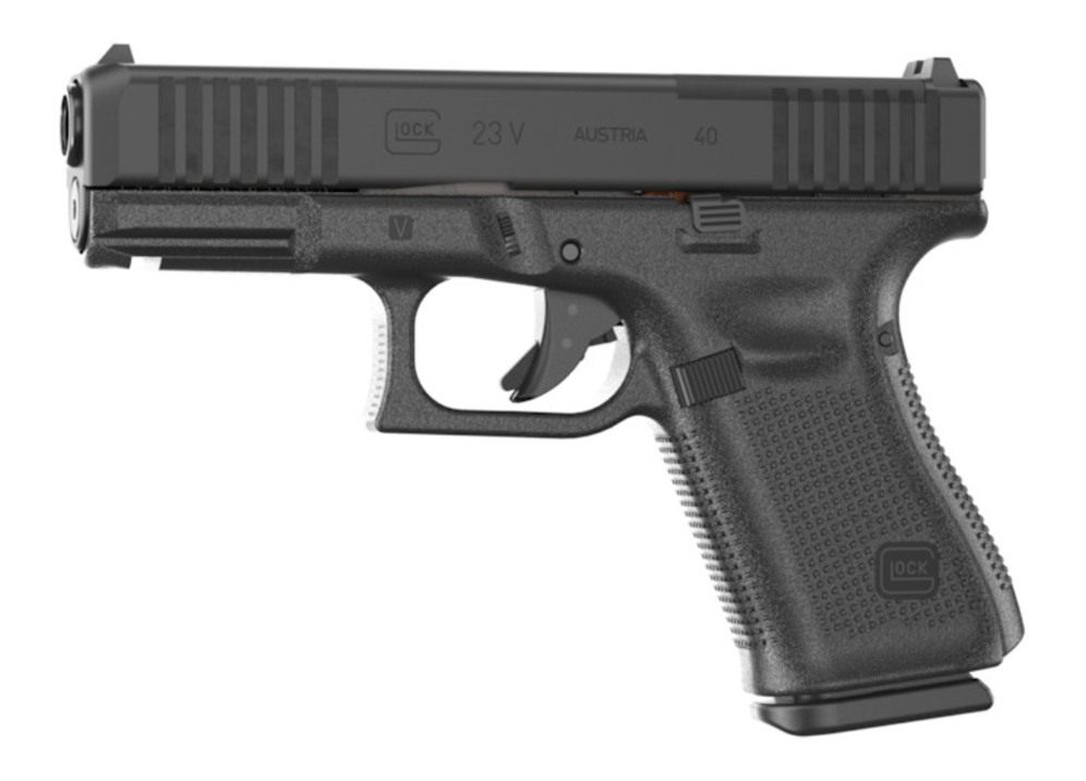 GLOCK PV2350201MOS G23 V MOS 40 S W 10+1 4.02in Black GMB Barrel, nDLC Stee view 3