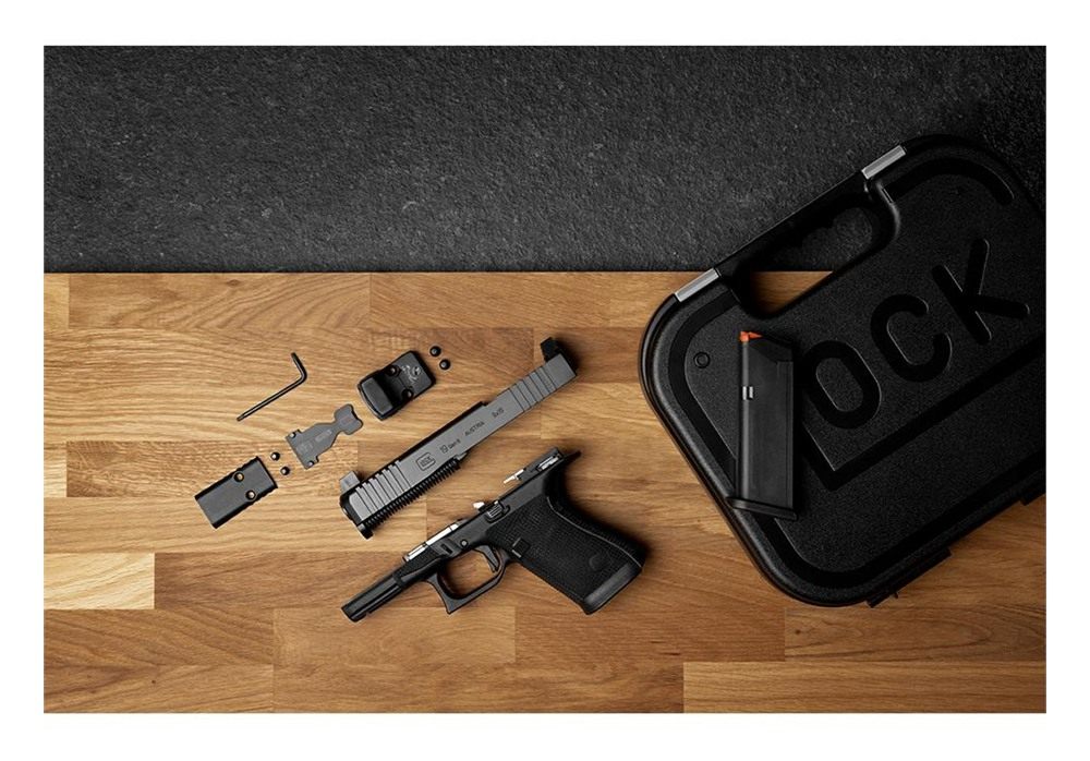 Glock P61950201 G19 Gen6 9mm Luger 10+1 4.02in Black GMB Barrel Optic Ready view 4