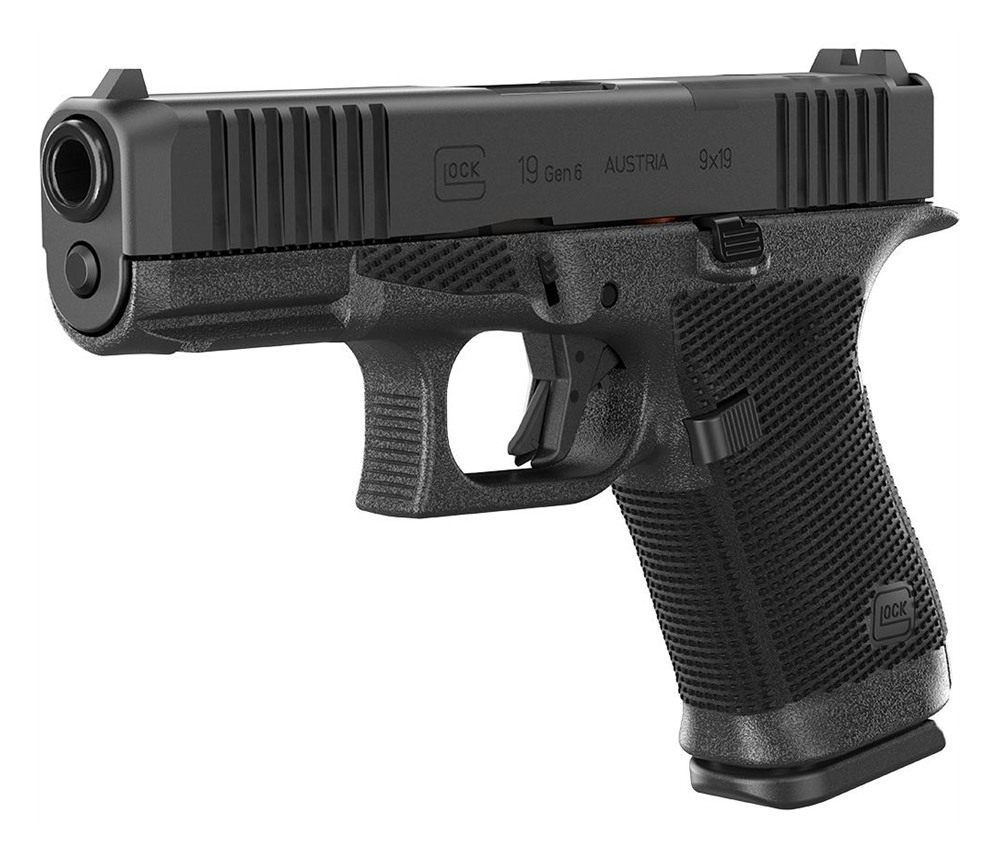 GLOCK P61950203 G19 Gen6 9mm Luger 15+1 4.02in Black GMB Barrel Optic Ready view 3