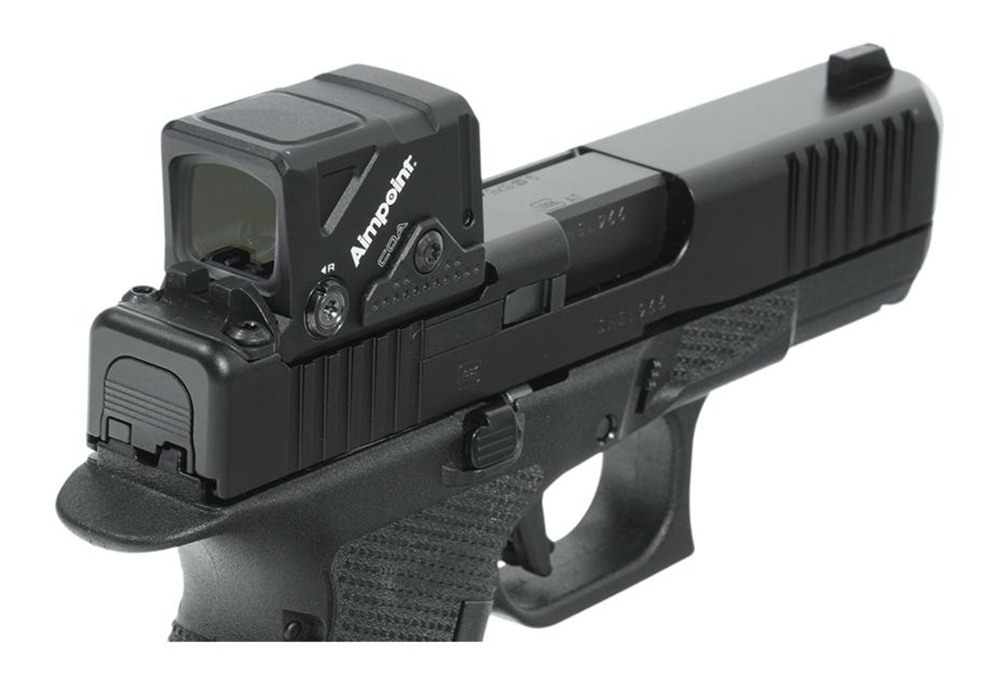 Glock P61950B03DC8A3 G19 Gen6 w/Aimpoint 9mm Luger 15+1 4.02in Black GMB Ba view 3