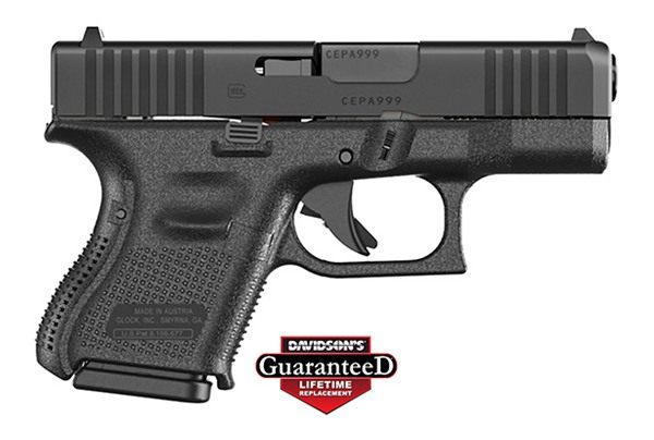 GLOCK UV2650201 G26 V Sub-Compact 9mm Luger 10+1 3.43in Black GMB Barrel, S view 2