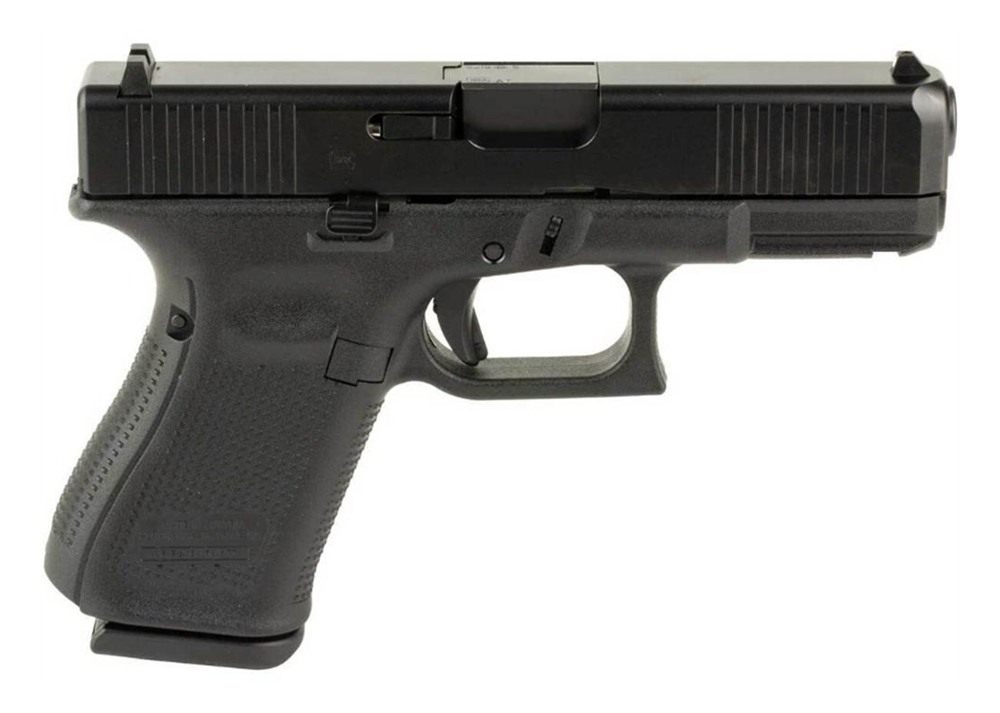 Glock UV1950201 G19 V Compact 9mm Luger 15+1 4.02in Black Barrel Steel Serr view 2