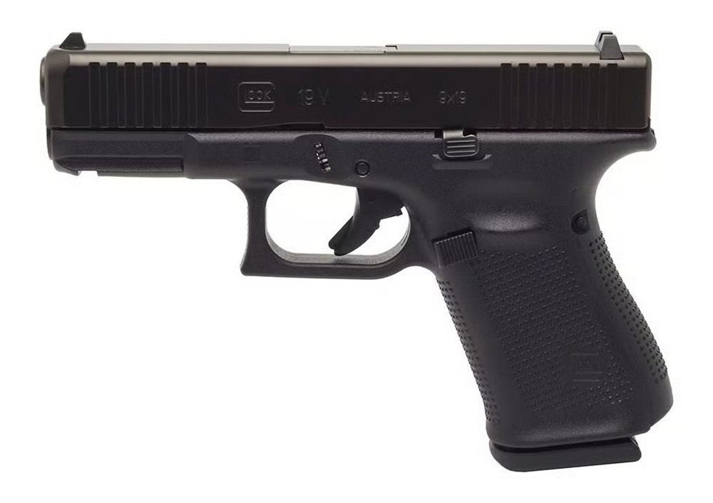 GLOCK UV1950203 G19 V Compact 9mm Luger 15+1 4.02in Black Barrel Steel Serr view 4