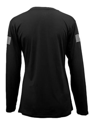 GLOCK LADIES PERFORMANCE LONG SLEEVE SHIRT MED BLACK view 2
