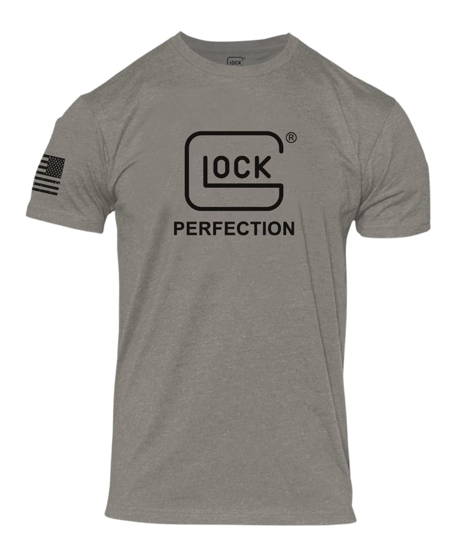Glock Glk Ap96384 Perfection Tee 3xl Grey