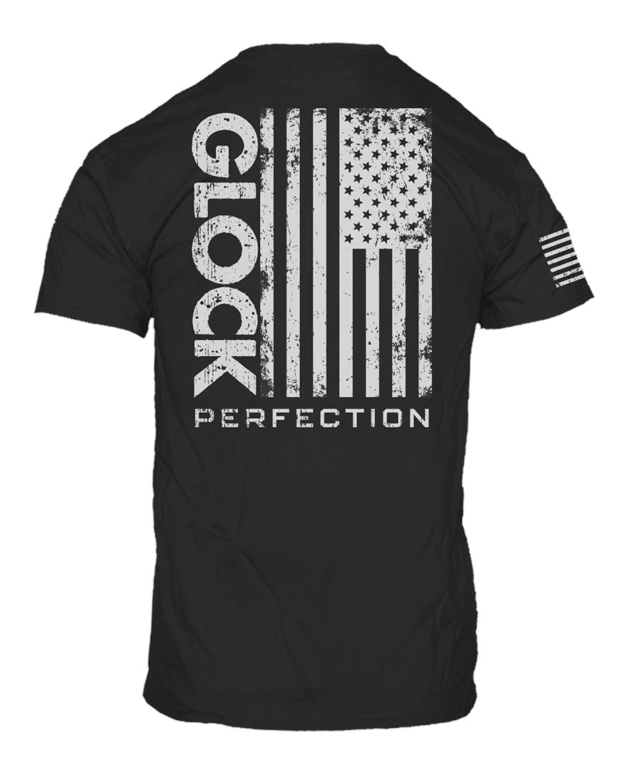 Glock Glk Ap96392 Perfection Flag Tee M Blk