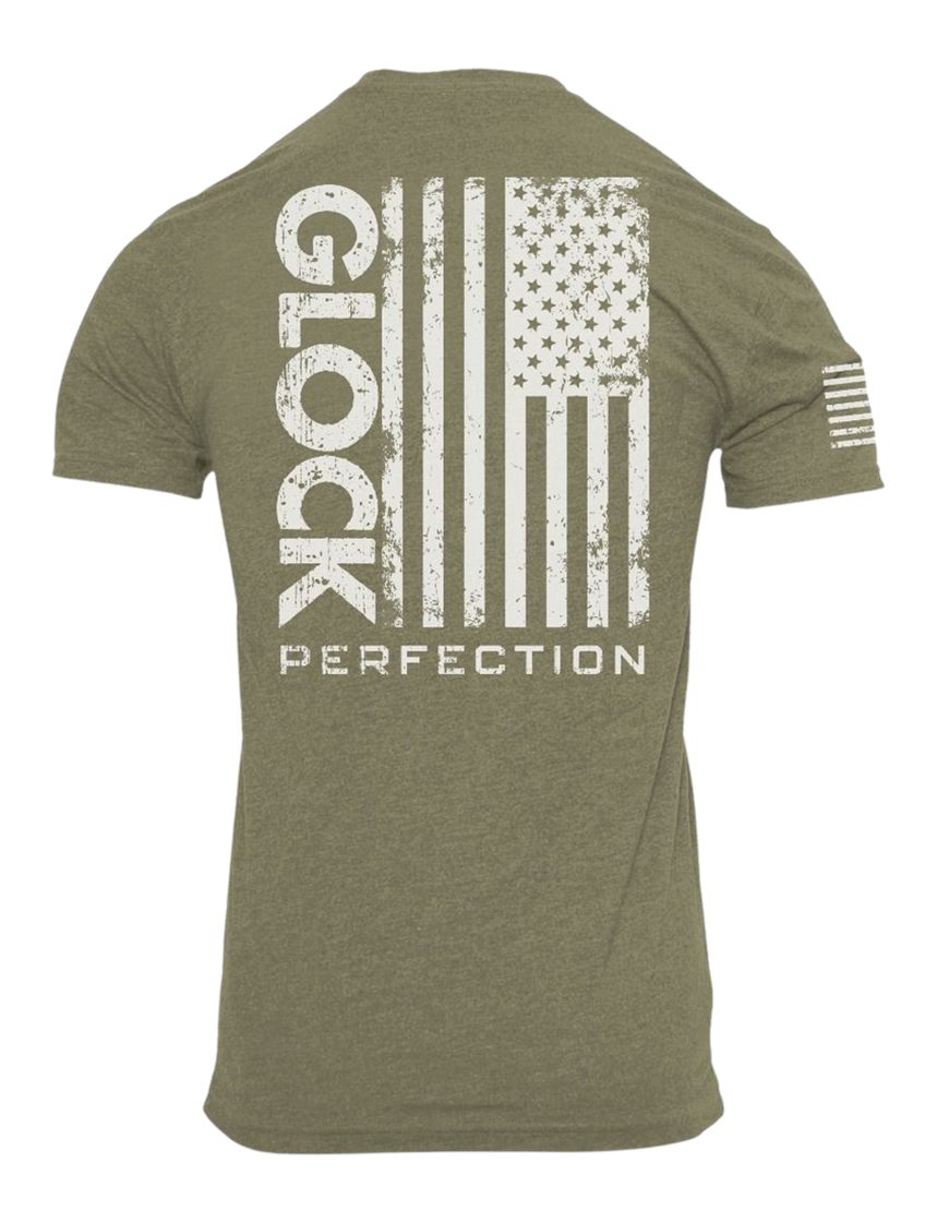 Glock Glk Ap96397 Perfection Flag Tee S Grn