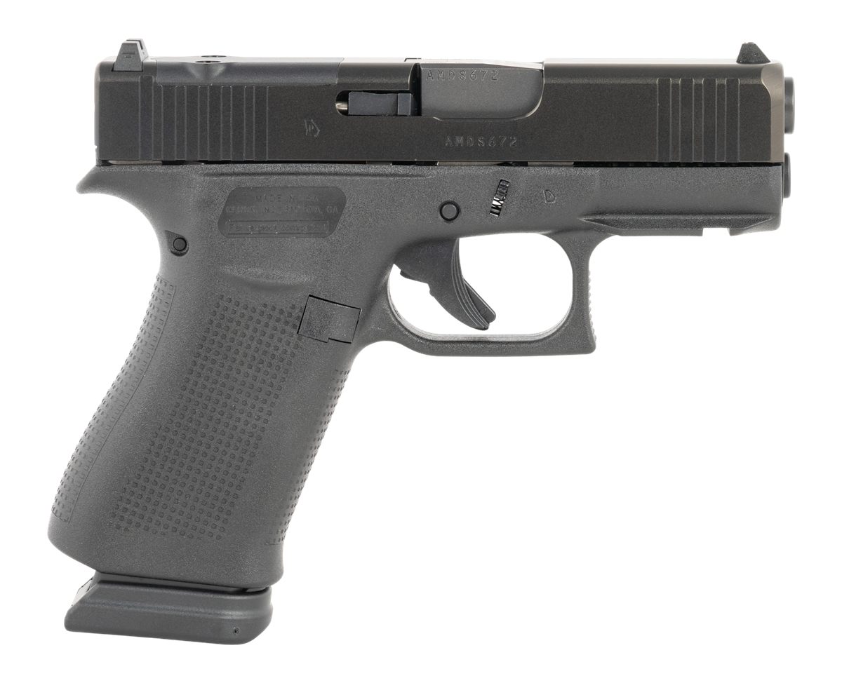 GLOCK UX4350203FRMOS G43X MOS 9mm Luger 15+1 3.41in Black GMB Barrel, Steel